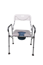 C2587005S 3 in 1 Aluminum Commode Chair