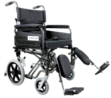 ALWCDET2011P 20" Deluxe Travel Wheelchair