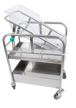 B36 Stainless Baby Bassinet