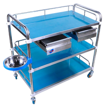 KYST764 3 Deck Trolley with drawer