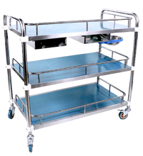 KYST764 3 Deck Trolley with drawer