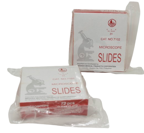 Glass Microscope Slides (72 Pieces)