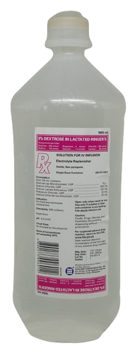 5% Dextrose in Lactated Ringer's Solution (1000 mL)