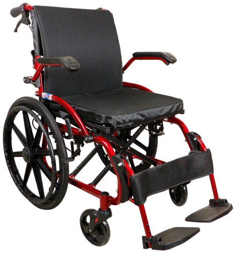 863-2L Aluminum Travel Wheelchair