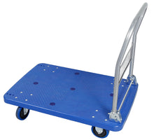 Heavy-Duty Folding Plastic Platform Push Cart (400 kg Capacity)