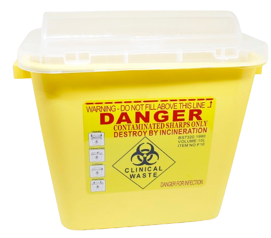 SC2903 Sharps Container 10L – Golden Horse Medical Supplies