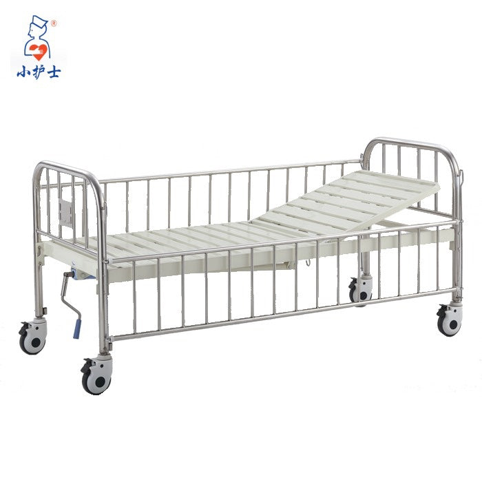 B35 Stainless Pediatric Bed Crib with Mattress
