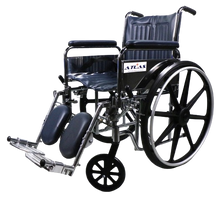 WCDE1811P 18" Deluxe Wheelchair