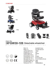109 Motorized Wheelchair