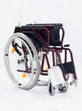 ALFD2262 Aluminum Travel Wheelchair