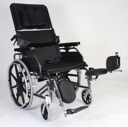 ALRW2011P  Aluminum Obese Reclining Wheelchair