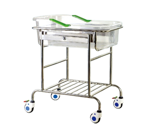 B36 Stainless Baby Bassinet