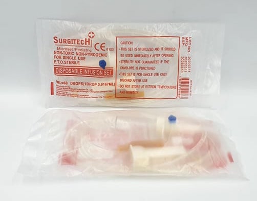 Micro Drip Set (Microset) – Golden Horse Medical Supplies