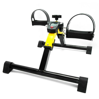 PEXT Portable Folding Pedal Exerciser with timer